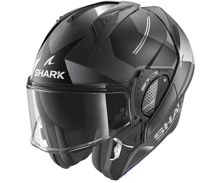 Helma na moto Shark AUS EVO GT TEKLINE MAT