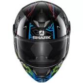 Helma na moto Shark KBG Skwal 2 Noxxys Black Blue Green