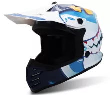Detská helma XRC MX Sharker blue