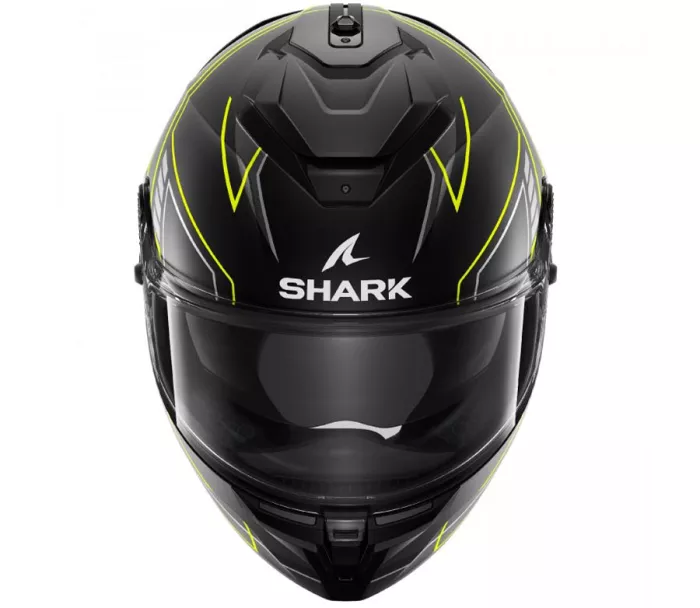 Helma na moto Shark HE1316E KYA SPARTAN GT PRO TORYAN Mat Black Yellow Antracite vel. S