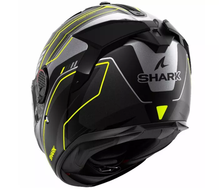 Helma na moto Shark HE1316E KYA SPARTAN GT PRO TORYAN Mat Black Yellow Antracite vel. S