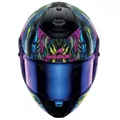 Shark KGV SPARTAN RS SHAYTAN Black Green Violet vel. M