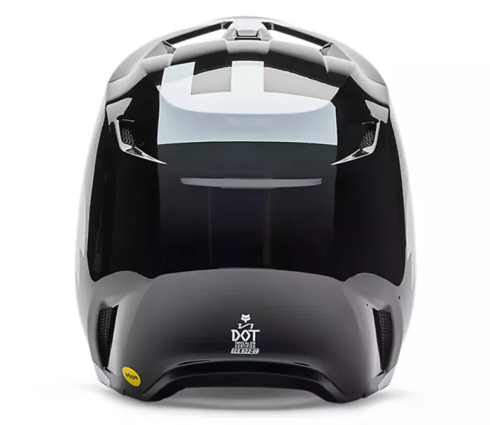 Fox 36387-001 Yth V1 Shield Helmet, Black vel. YL