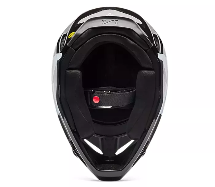 Fox 36387-001 Yth V1 Shield Helmet, Black vel. YL