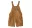 Krátke montérky CARHARTT RELAXED FIT CANVAS FEMALE SHORTALL BROWN