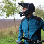 Pánska bunda Nabajk Shumava rain blue/black