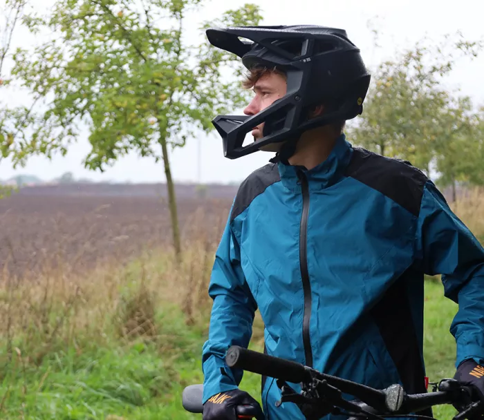 Pánska bunda Nabajk Shumava rain blue/black