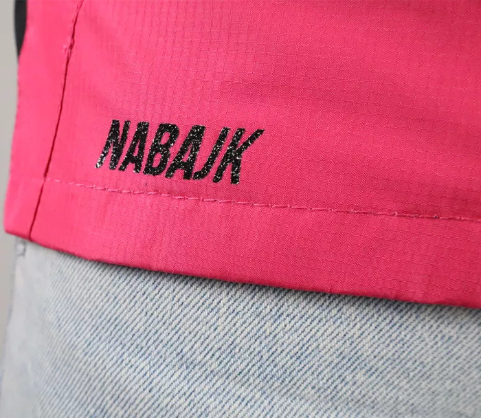 Dámska bunda Nabajk Shumava rain jacket pink/black