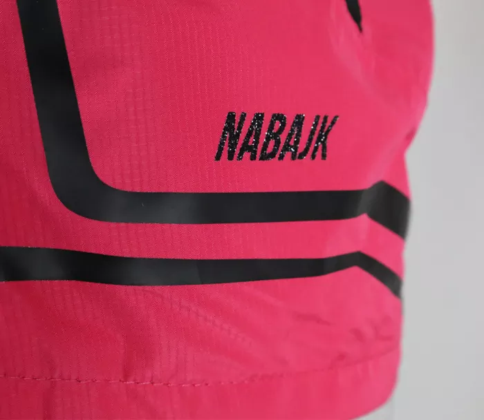 Dámska bunda Nabajk Shumava rain jacket pink/black