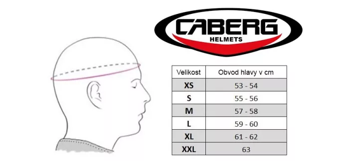Helma na motorku Caberg XTRACE SAVANA white/red/blue