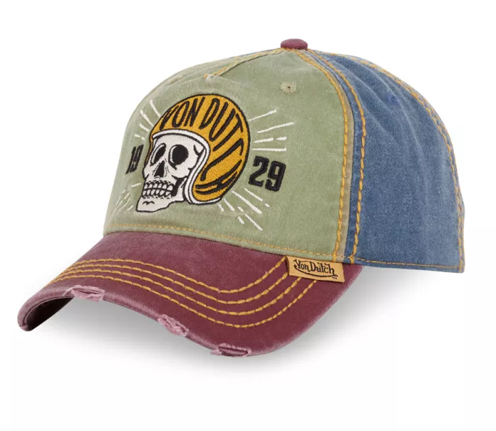Šiltovka Von Dutch Baseball Retro Skull