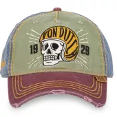 Šiltovka Von Dutch Baseball Retro Skull