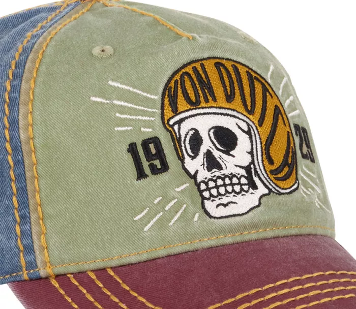 Šiltovka Von Dutch Baseball Retro Skull
