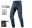 Nohavice na moto Trilobite Parado doublelayer AAA skinny fit blue level 2 (predĺžené)