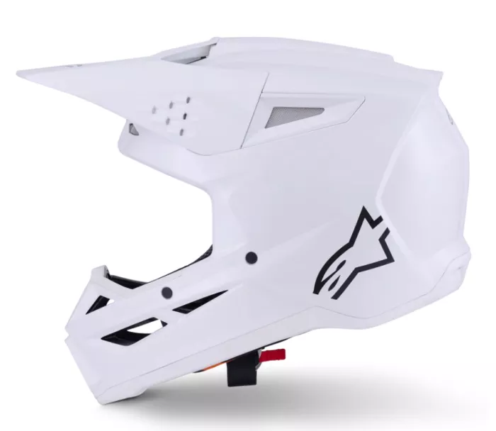 Alpinestars SM3 Solid white glossy helmet vel. M