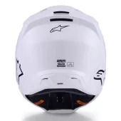 Alpinestars SM3 Solid white glossy helmet vel. M
