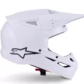 Alpinestars SM3 Solid white glossy helmet vel. M