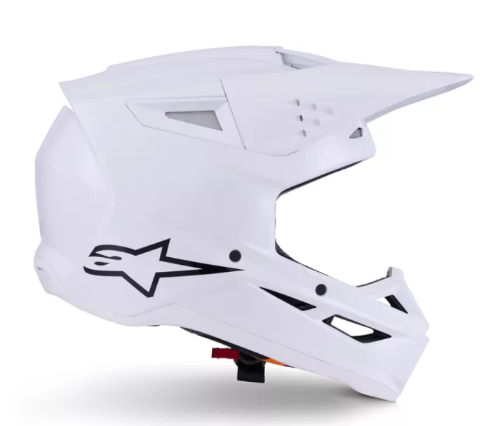 Alpinestars SM3 Solid white glossy helmet vel. M