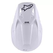 Alpinestars SM3 Solid white glossy helmet vel. M
