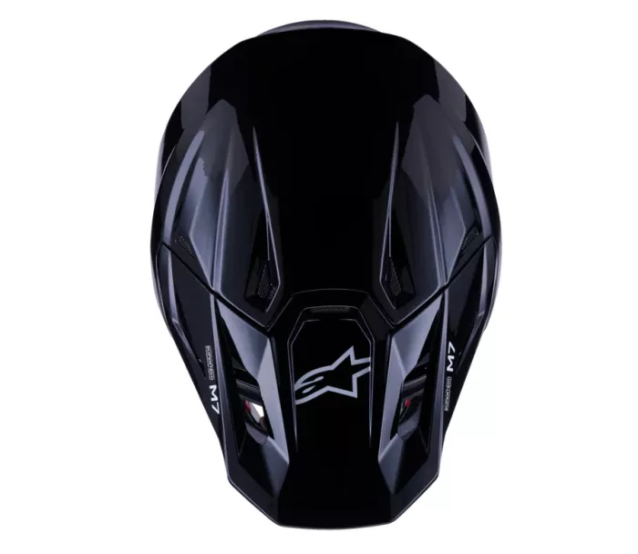 Alpinestars SM7 Solid black glossy helmet vel. L