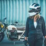 Helma na motocykel NEXX X.G100 Southsider black / white