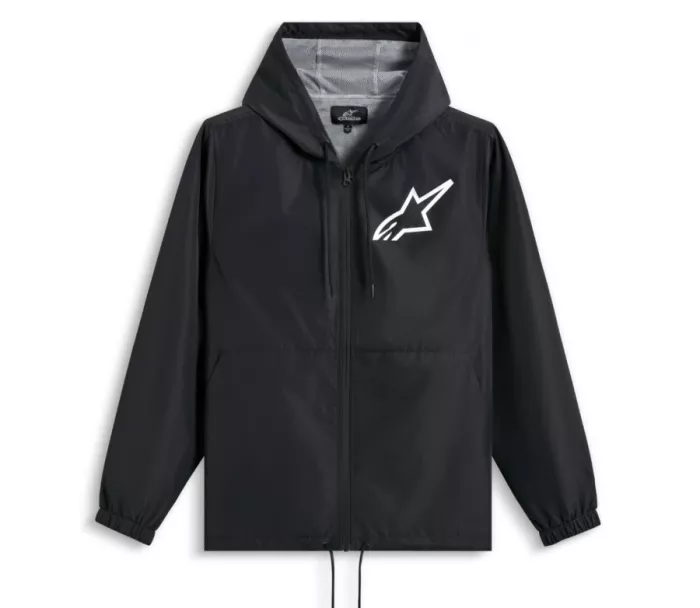 Bunda Alpinestars Speeder Chromium windbreaker black/white