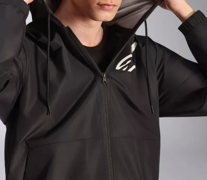 Bunda Alpinestars Speeder Chromium windbreaker black/white