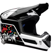 Thor 0111 - 1694 Youth Fleet Splat helma black vel.L