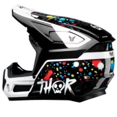 Thor 0111 - 1694 Youth Fleet Splat helma black vel.L