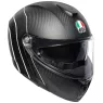Helma na moto AGV Sportmodular PLK Refractive carb/silv