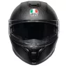 Helma na moto AGV Sportmodular PLK Refractive carb/silv