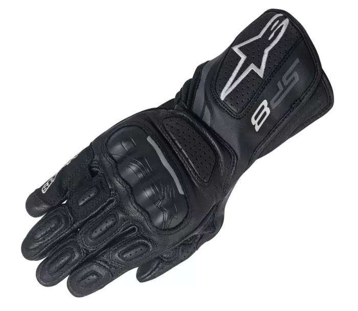 Rukavice na motorku Alpinestars Stella SP-8 black/dark gray vel. S