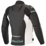 Dámská bunda na motorku Alpinestars Stella Jaws v3 black/white/teal