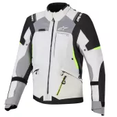 Dámska bunda 2026 Alpinestars Stella Andes V4 Drystar grey/black/yellow fluo