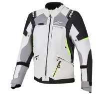 Dámska bunda 2026 Alpinestars Stella Andes V4 Drystar grey/black/yellow fluo