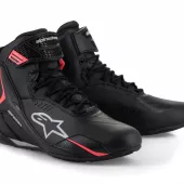 Dámske topánky 2026 Alpinestars Stella Faster-4 Drystar black/grey/coral fluo
