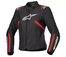 Dámska textilná bunda Alpinestars Stella T-SPS V2 waterproof black/white/red