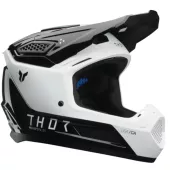 Thor 0111 - 1687 Youth Fleet Storm helma black/white vel. M