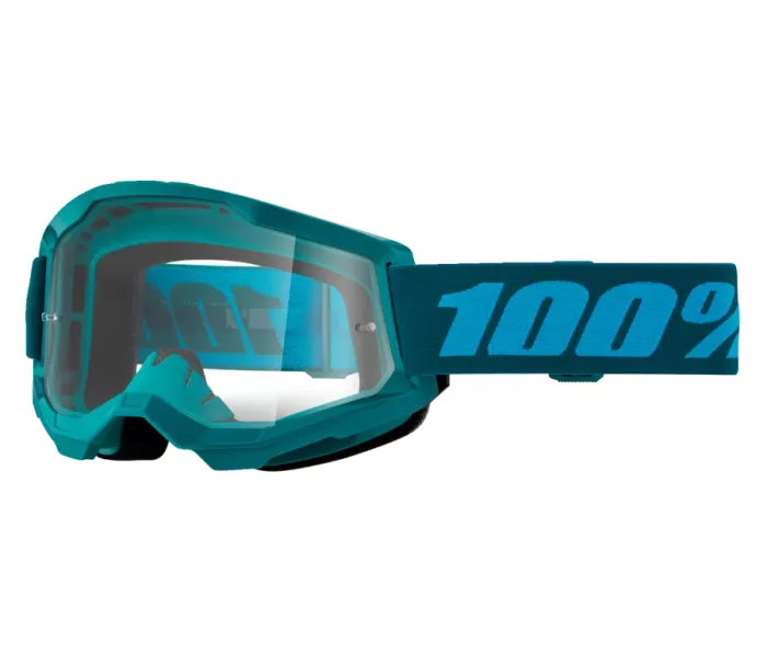 100% strata2 stone goggle clear lens