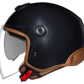 Otvorená helma s plexi NEXX Y.10 Sunny black MT camel