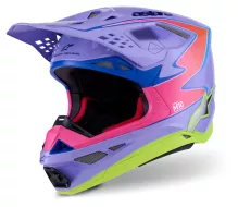 Helma na motokros Alpinestars Supertech M10 Jett Lawrence R01 purple/pink/yellow