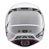 Motokrosová prilba 2026 Alpinestars S-M10 Supertech Solid white/glossy