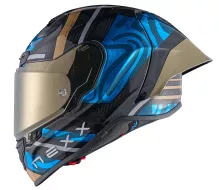 Integrálna helma NEXX X.R3R SWIRL sky blue
