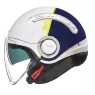 Helma na moto NEXX SX.10 City zen wht/blue