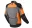 Pánska bunda na moto Macna Synchrone Night Eye grey/orange/black