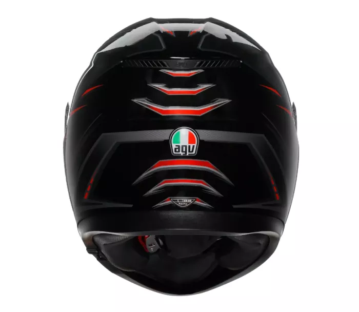 Integrálna helma AGV K3 ECE 22.06 SYTH BLACK/RED