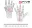 Rukavice na motorku Five TFX1 Airflow short black/fluo red
