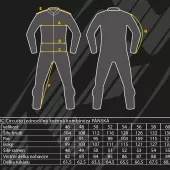 XRC Circuito men Tech10 compatible suit black/grey/red vel. 50