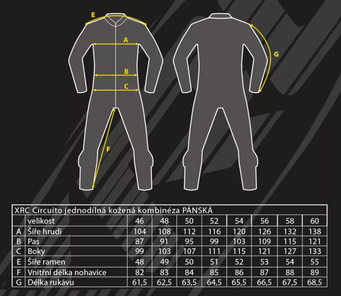 XRC Circuito men Tech10 compatible suit black/grey/red vel. 50