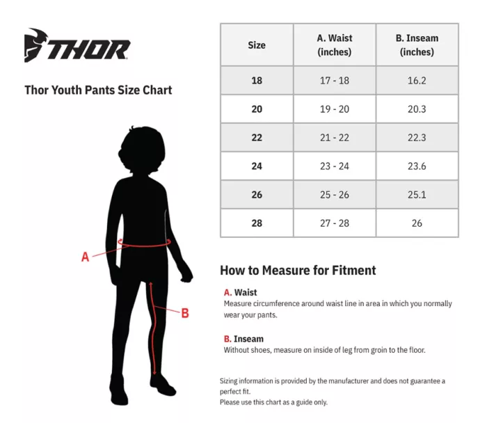 Detské motokrosové nohavice Thor Ridemode Menace blue